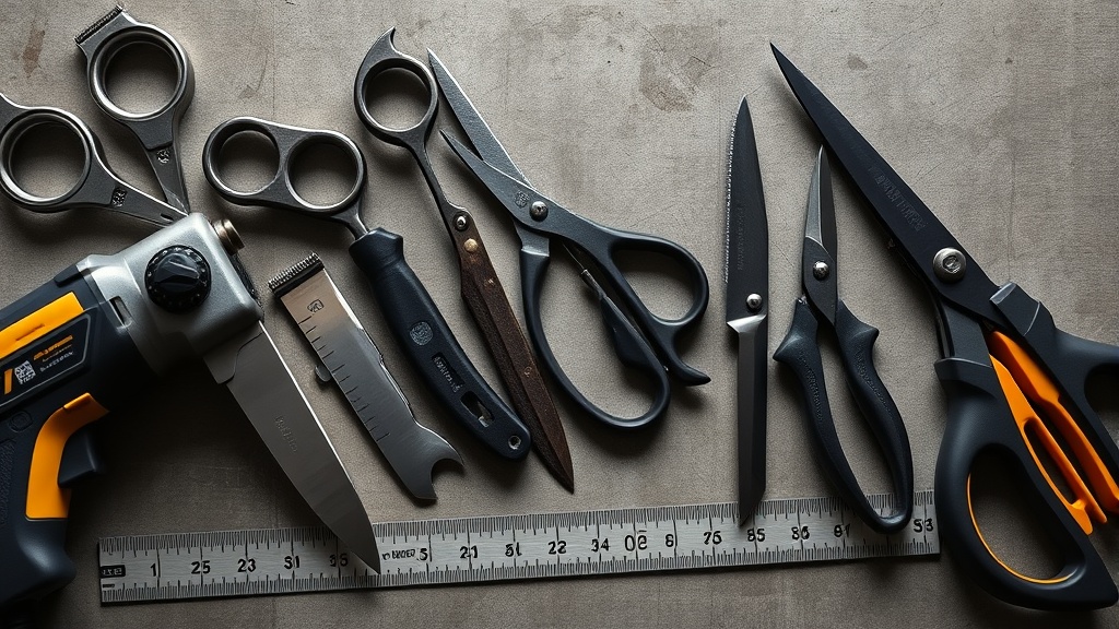 Left-handed nail clippers and grooming tools