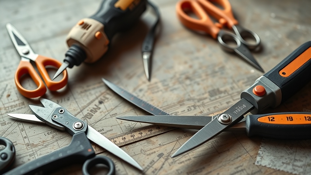 Left-handed paint edgers and trim tools